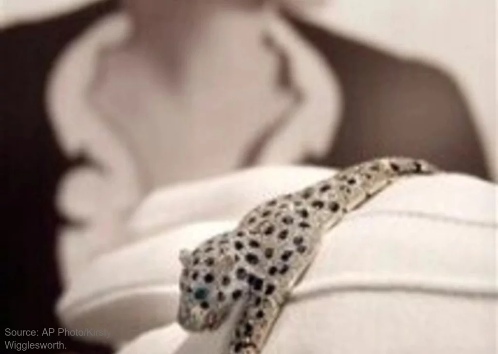 Wallis Simpson Panther Bracelet