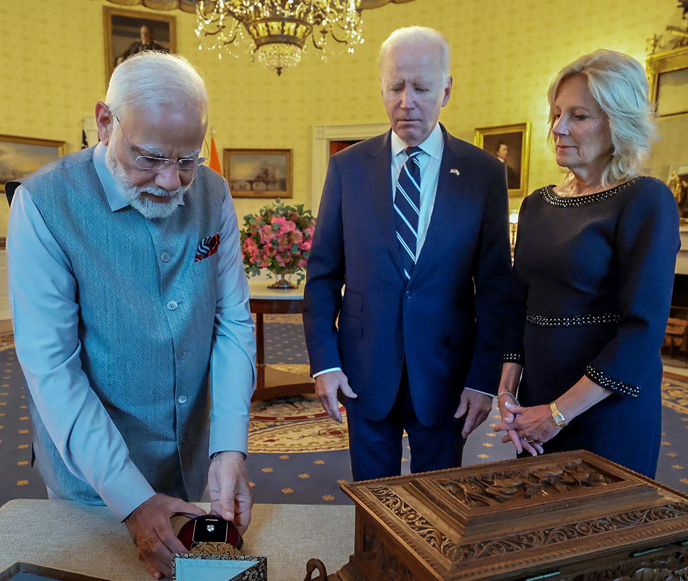A Glittering Green Gesture: Mr. Modi’s Lab-Grown Diamond Gift to Jill Biden