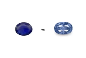 Kashmir Sapphire vs Cornflower Blue Sapphire